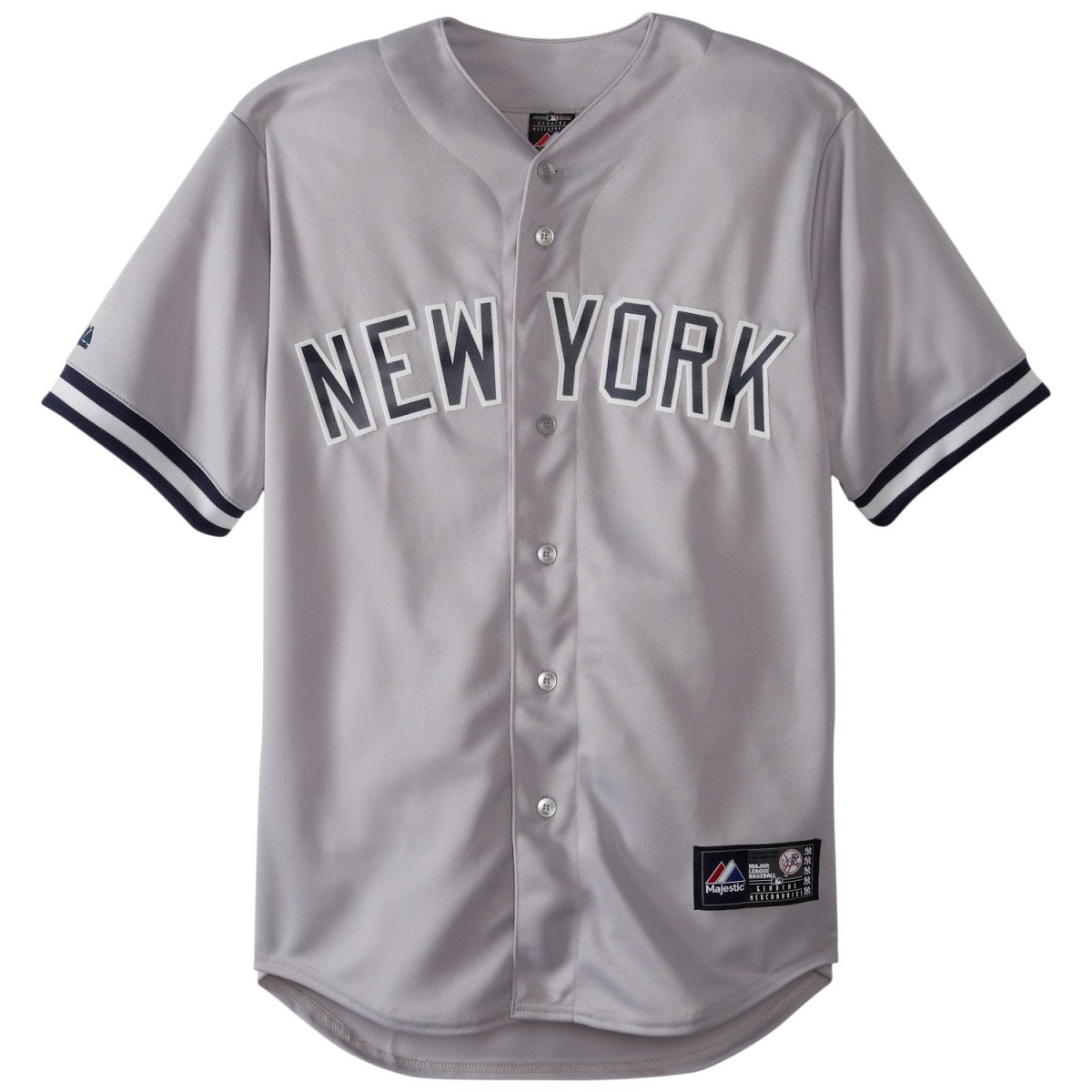JERSEY MLB MAJESTIC REPLICA NEW YORK YANKEES AWAY REPLICA JERSEY