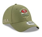 CAPPELLO NEW ERA 39THIRTY SALUTE TO SERVICE 2019  SAN FRANCISCO 49ERS