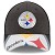 CAPPELLO NEW ERA NFL 39THIRTY DRAFT HAT 17  PITTSBURGH STEELERS