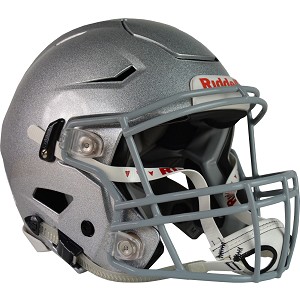 CASCO RIDDELL FOOTBALL SPEEDFLEX HIGH GLOSS  ARGENTO