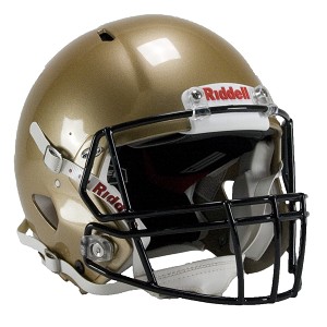 CASCO RIDDELL FOOTBALL ICON HIGH GLOSS  ORO ANTICO