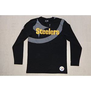 TSHIRT NEW ERA TEAM TEE MANICA LUNGA  PITTSBURGH STEELERS