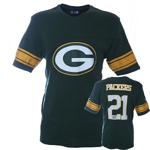 TSHIRT NEW ERA SB50 NFL V NECK  GREEN BAY PACKERS