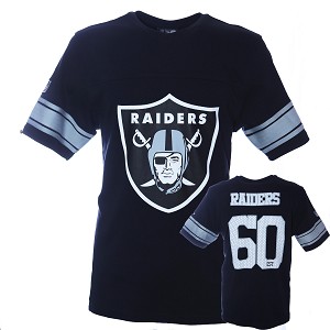 TSHIRT NEW ERA SB50 NFL V NECK  OAKLAND RAIDERS