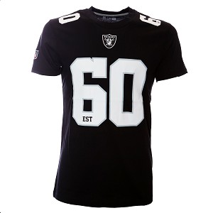 TSHIRT NEW ERA NFL NUMBER CLASSIC TEE  OAKLAND RAIDERS