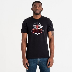 TSHIRT NEW ERA NBA LEAGUE NET LOGO  CHICAGO BULLS