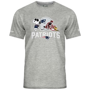 TSHIRT NEW ERA PEANUTS X NFL  NEW ENGLAND PATRIOTS