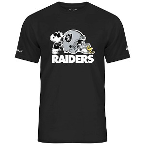 TSHIRT NEW ERA PEANUTS X NFL  OAKLAND RAIDERS