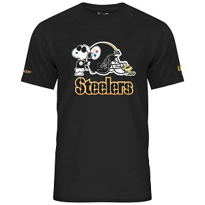 TSHIRT NEW ERA PEANUTS X NFL  PITTSBURGH STEELERS