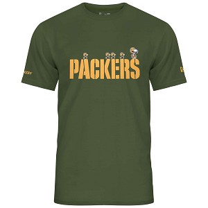 TSHIRT NEW ERA PEANUTS X NFL CHBR  GREEN BAY PACKERS