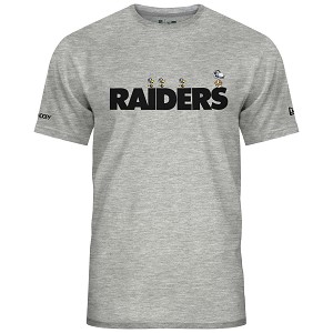 TSHIRT NEW ERA PEANUTS X NFL CHBR  OAKLAND RAIDERS