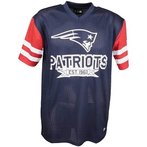 TSHIRT NEW ERA CONTRAST SLEEVE OS  NEW ENGLAND PATRIOTS