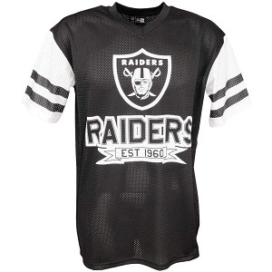 TSHIRT NEW ERA CONTRAST SLEEVE OS  OAKLAND RAIDERS