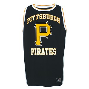 TSHIRT MAJESTIC CANOTTA SINGLET  PITTSBURGH PIRATES