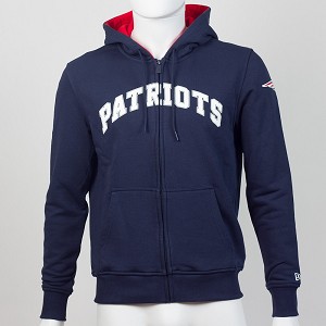 FELPA NEW ERA TEAM APPAREL FZ  NEW ENGLAND PATRIOTS