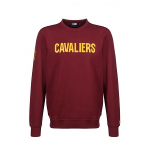 FELPA NEW ERA TEAM APPAREL CREW NBA  CLEVELAND CAVALIERS