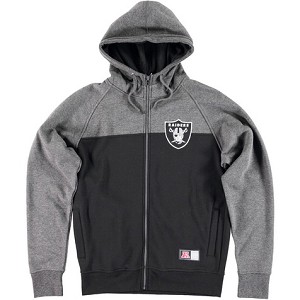 FELPA MAJESTIC MOR2363E3 FULL ZIP   OAKLAND RAIDERS