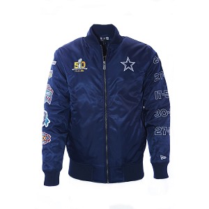 GIUBBOTTO NEW ERA SB50 BOMBER JKT  DALLAS COWBOYS