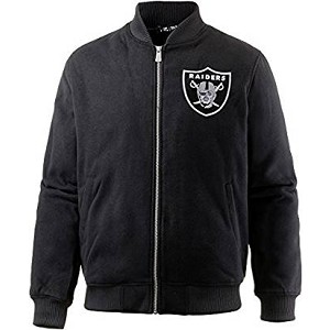 GIUBBOTTO NEW ERA NFL MELTON BOMBER  OAKLAND RAIDERS