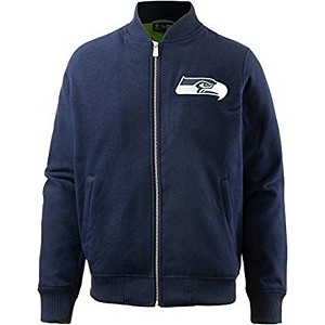 GIUBBOTTO NEW ERA NFL MELTON BOMBER  SEATTLE SEAHAWKS