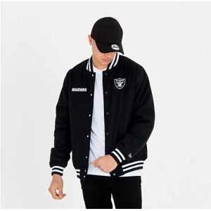 GIUBBOTTO NEW ERA TEAM APPAREL BOMBER  OAKLAND RAIDERS