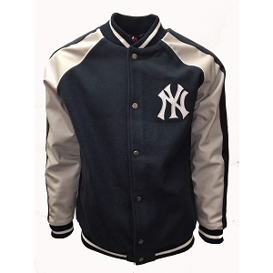 GIUBBOTTO MAJESTIC MNY3770 MELTON LETTERMAN  NEW YORK YANKEES