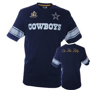 JERSEY NFL NEW ERA SB50 AF   DALLAS COWBOYS