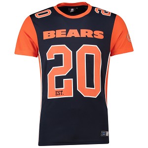 JERSEY NFL MAJESTIC DENE POLY MESH 18  CHICAGO BEARS