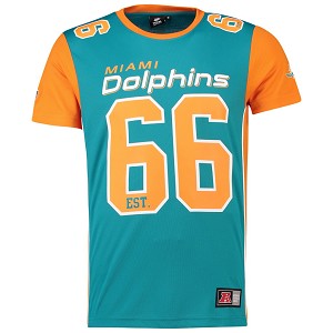 JERSEY NFL MAJESTIC DENE POLY MESH 18  MIAMI DOLPHINS