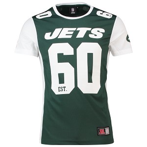 JERSEY NFL MAJESTIC DENE POLY MESH 18  NEW YORK JETS