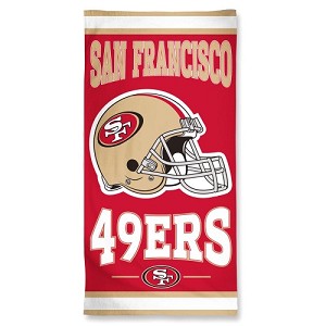 ASCIUGAMANO WINCRAFT FIBRE BEACH 75 X 150 CM  SAN FRANCISCO 49ERS