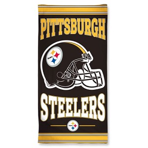 ASCIUGAMANO WINCRAFT FIBRE BEACH 75 X 150 CM  PITTSBURGH STEELERS