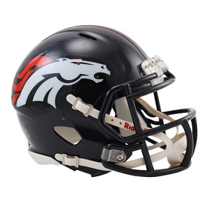 MINI HELMET RIDDELL REVO SPEED  DENVER BRONCOS