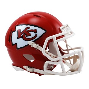 MINI HELMET RIDDELL REVO SPEED  KANSAS CITY CHIEFS