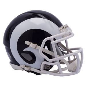 MINI HELMET RIDDELL REVO SPEED  LOS ANGELES RAMS