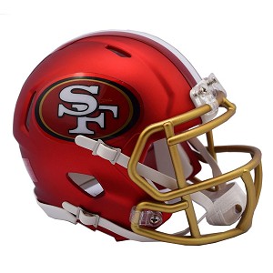 MINI HELMET RIDDELL REVO SPEED BLAZE SAN FRANCISCO 49ERS