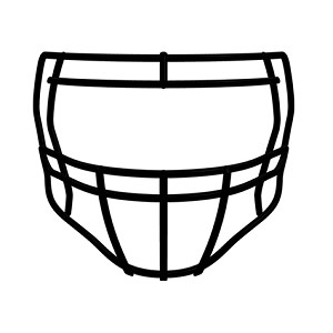 MASCHERA RIDDELL REVO SPEED S2BD BIANCO