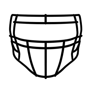 MASCHERA RIDDELL REVO SPEED S2BDC BIANCO