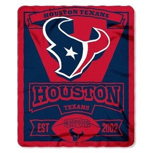 COPERTA NFL PILE  HOUSTON TEXANS