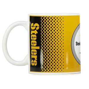 TAZZA FOREVER FADE 11OZ MUG   PITTSBURGH STEELERS