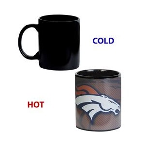 TAZZA FOREVER 11OZ HEAT CHANGE  DENVER BRONCOS