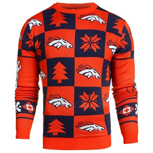 MAGLIONE FOREVER PATCHES CREW NECK  DENVER BRONCOS