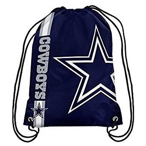 BORSA FOREVER CROPPED LOGO DRAWSTRING  DALLAS COWBOYS