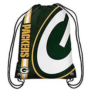 BORSA FOREVER CROPPED LOGO DRAWSTRING  GREEN BAY PACKERS