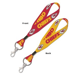 PORTACHIAVI WINCRAFT KEY STRAP LANYARD  KANSAS CITY CHIEFS