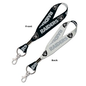 PORTACHIAVI WINCRAFT KEY STRAP LANYARD  OAKLAND RAIDERS