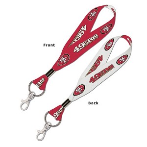 PORTACHIAVI WINCRAFT KEY STRAP LANYARD  SAN FRANCISCO 49ERS