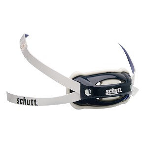 MENTONIERA SCHUTT FUSION RIGIDA 4 ATTACCHI LUNGHI BLU NAVY