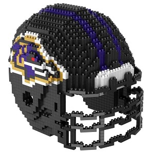 PUZZLE FOREVER 3D BRXLZ NFL TEAM HELMET  BALTIMORE RAVENS