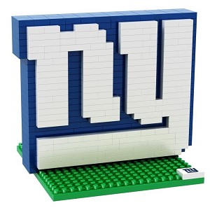 PUZZLE FOREVER 3D BRXLZ NFL TEAM LOGO  NEW YORK GIANTS